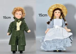 Bambole di porcellana da collezione