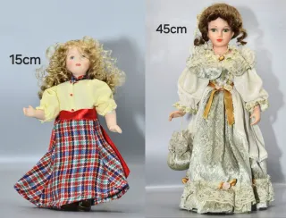 Bambole di porcellana da collezione