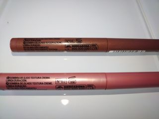 2 Sombras de ojos larga duración Mercadona y NAM