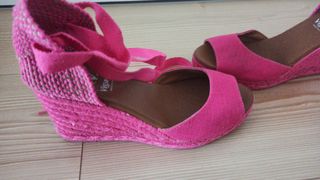 Alpargatas de tacón