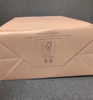 Busta regalo rosa Miu Miu