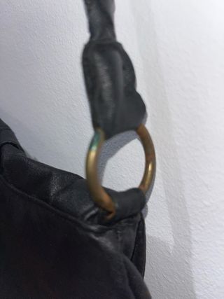 Bolso polipiel negro