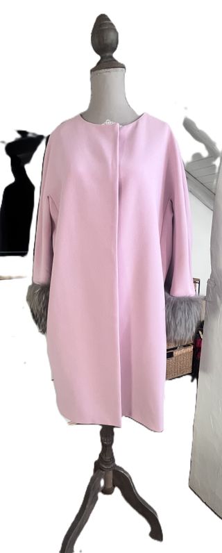 Abrigo Rosa Conchita Sanz