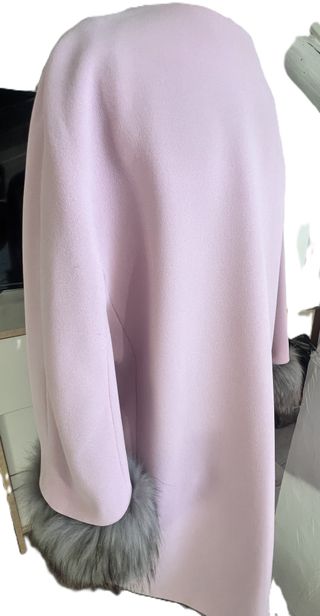 Abrigo Rosa Conchita Sanz