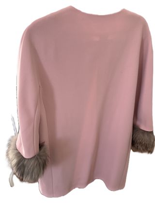 Abrigo Rosa Conchita Sanz