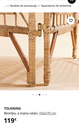 Biombo Mimbre IKEA TOLKNING