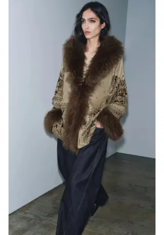 Kimono bordado XL Zara Limited Edition