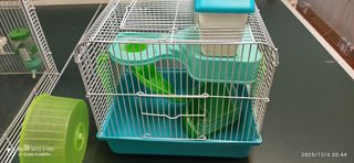 Jaulas para hámster con accesorios