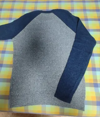 Jersey Hollister S Gris Manga Ranglan