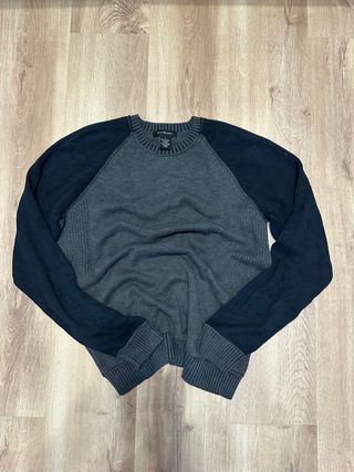 Jersey Calvin Klein Jeans Gris y Negro