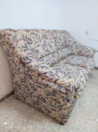 Sofá 2 plazas estampado
