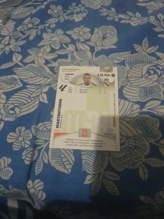 Cromo Mastantuono 25/26