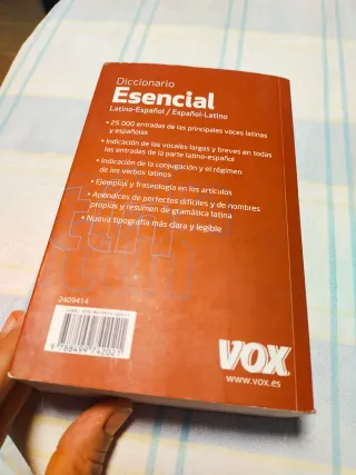 Diccionario Esencial Latino. Latino-Español/ Es...