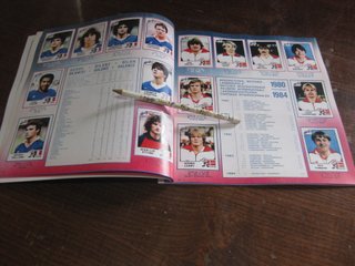 ALBUM CROMOS IMPRESOS FACSIMIL EURO 84 PANINI.LEER