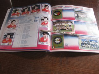 ALBUM CROMOS IMPRESOS FACSIMIL EURO 84 PANINI.LEER