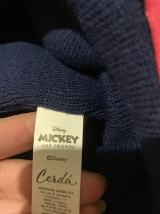 Cappellino Disney Minnie con pon pon