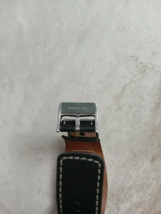 Reloj Fossil Negro y Plateado