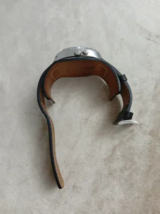 Reloj Fossil Negro y Plateado