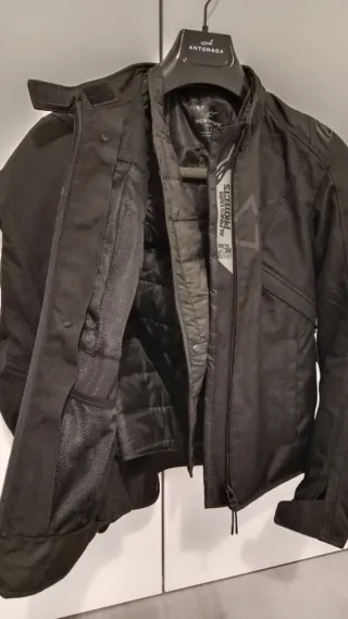 Chaqueta Moto Alpinestars Negra Mujer