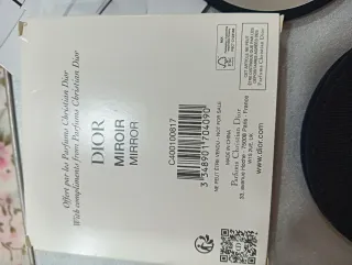 Specchietto Dior Nero/Argento
