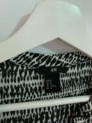 Camisa sin mangas estampada