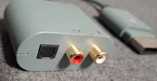 Adaptador Audio Xbox 360 Fat Microsoft