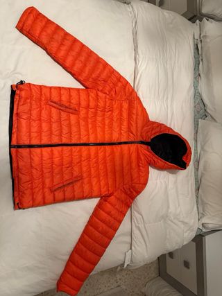 Chaqueta Reversible Desigual Negra y Naranja