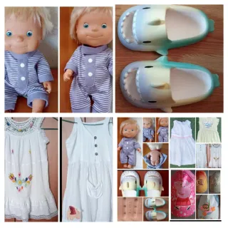 Vestidos niña- muñeca iteractiva gorra Zapatilla