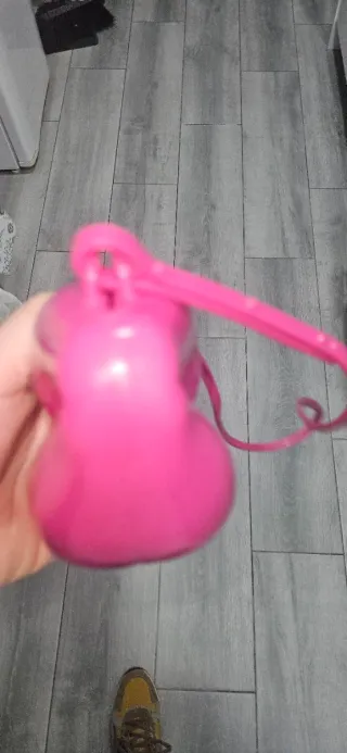Bolso de juguete Barbie labios rosa