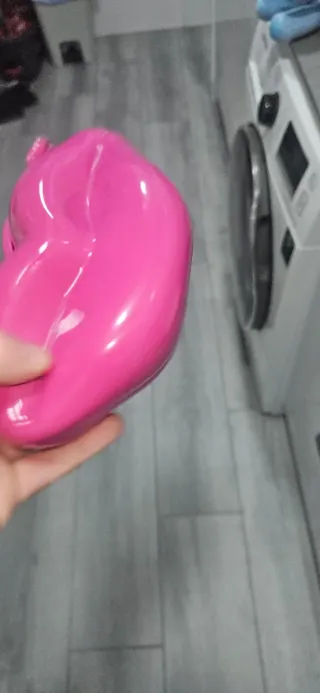 Bolso de juguete Barbie labios rosa