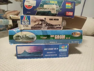 Maquetas de barcos varias escalas