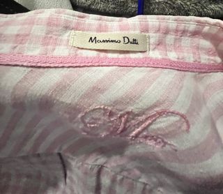 Camisa Massimo Dutti cuadros rosa