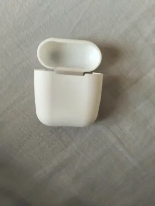 Funda para auriculares inalámbricos blanca