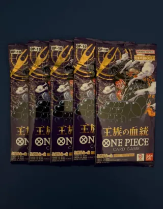 One Piece OP-10 Card Game Booster Packs