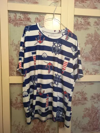 Camiseta marinera XL. ( Tamaño grande).
