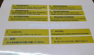 Muñeca Reborn Baby Doll con Accesorios