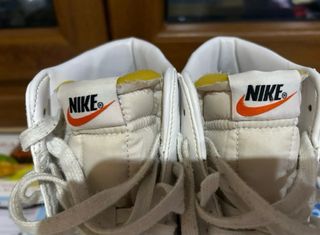 Tenis Nike Blazer Blanco y Beige