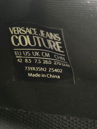 Zapatillas Versace Jeans Couture Talla 42