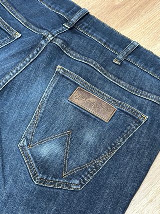 Denim Jeans Wrangler Dark Blue Vintage 90’s Retro