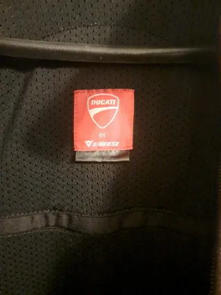 Chaqueta Moto Ducati Cuero Talla M