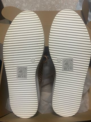 Zapatos de fiesta dorados T 37