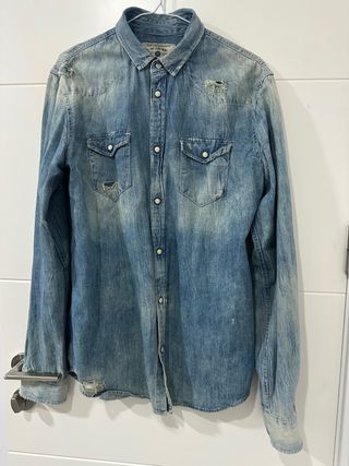 Camisa vaquera Zara hombre Talla M