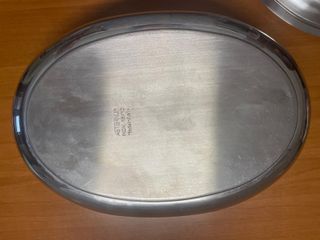 Aeternum Casseruola Ovale Acciaio con Coperchio