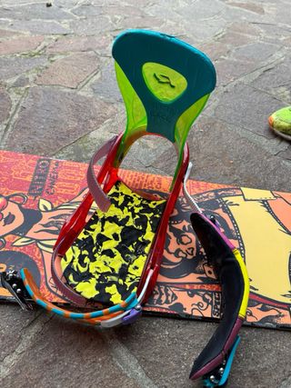 Snowboard Nitro 153 con attacchi Ride