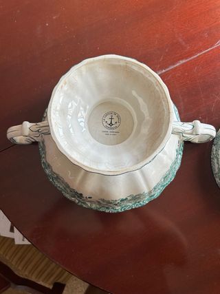 Sopera Cerámica Antigua Cartuja Sevilla