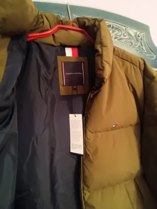 Chaqueta plumífero Tommy Hilfiger verde