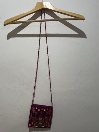 Bolso fiesta miniatura bordado