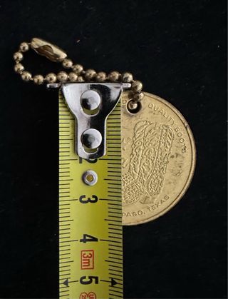 Llavero Tony Lama El Rey Vintage Dorado