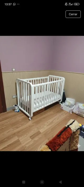 Cuna colecho convertible