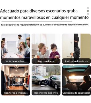 Batería Portátil con Cámara Espía Oculta